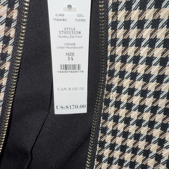 Beautiful houndstooth blazer or jacket - Picture 2 of 2